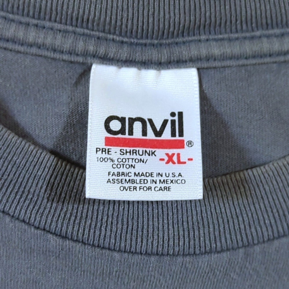 Anvil Space Needle T-Shirt Mens XL Blue Gray Vintage 90s Seattle Souvenir Tee - Picture 4 of 9
